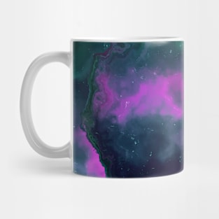 Auroa Borealis Night Sky Mug